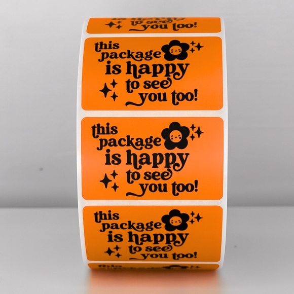 This Package Is Happy To See You Too Sticker | 8 COLORS TO CHOOSE FROM - Picture 9 of 11